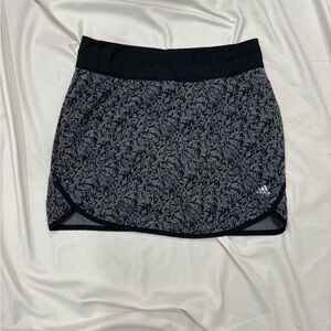 Adidas Women's Black and Gray Skort